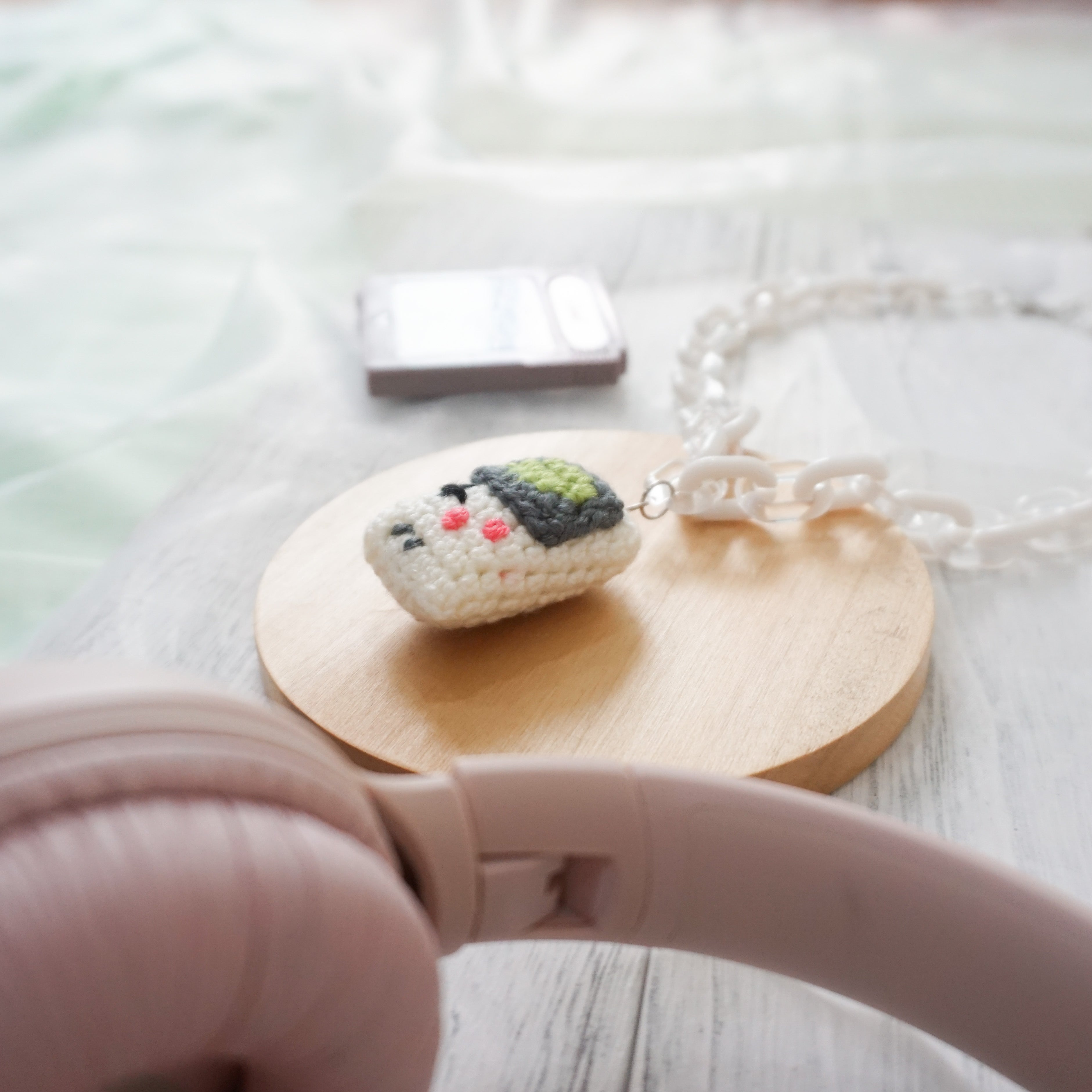 GameBoy Inspired Necklace - White