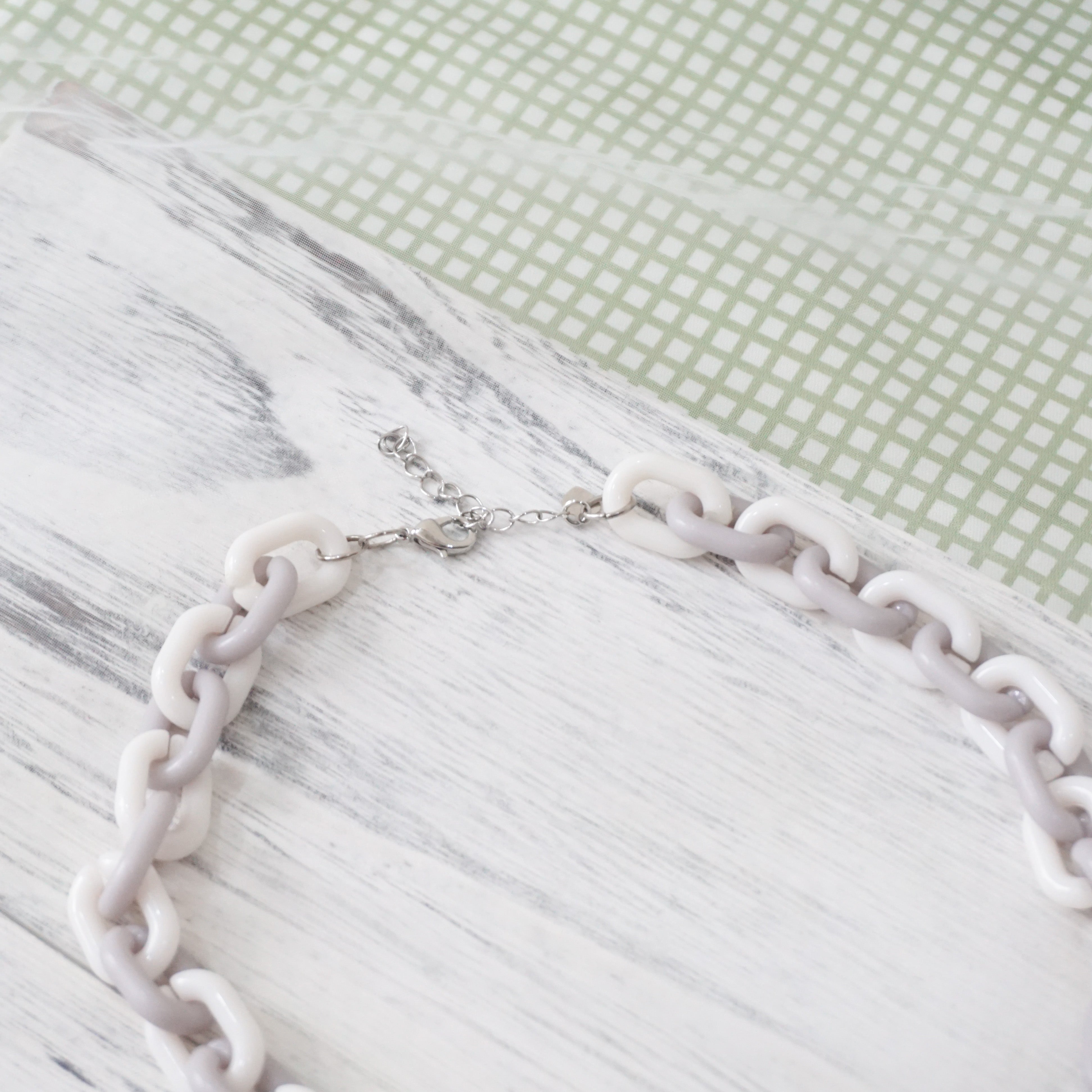 GameBoy Inspired Necklace - Grey