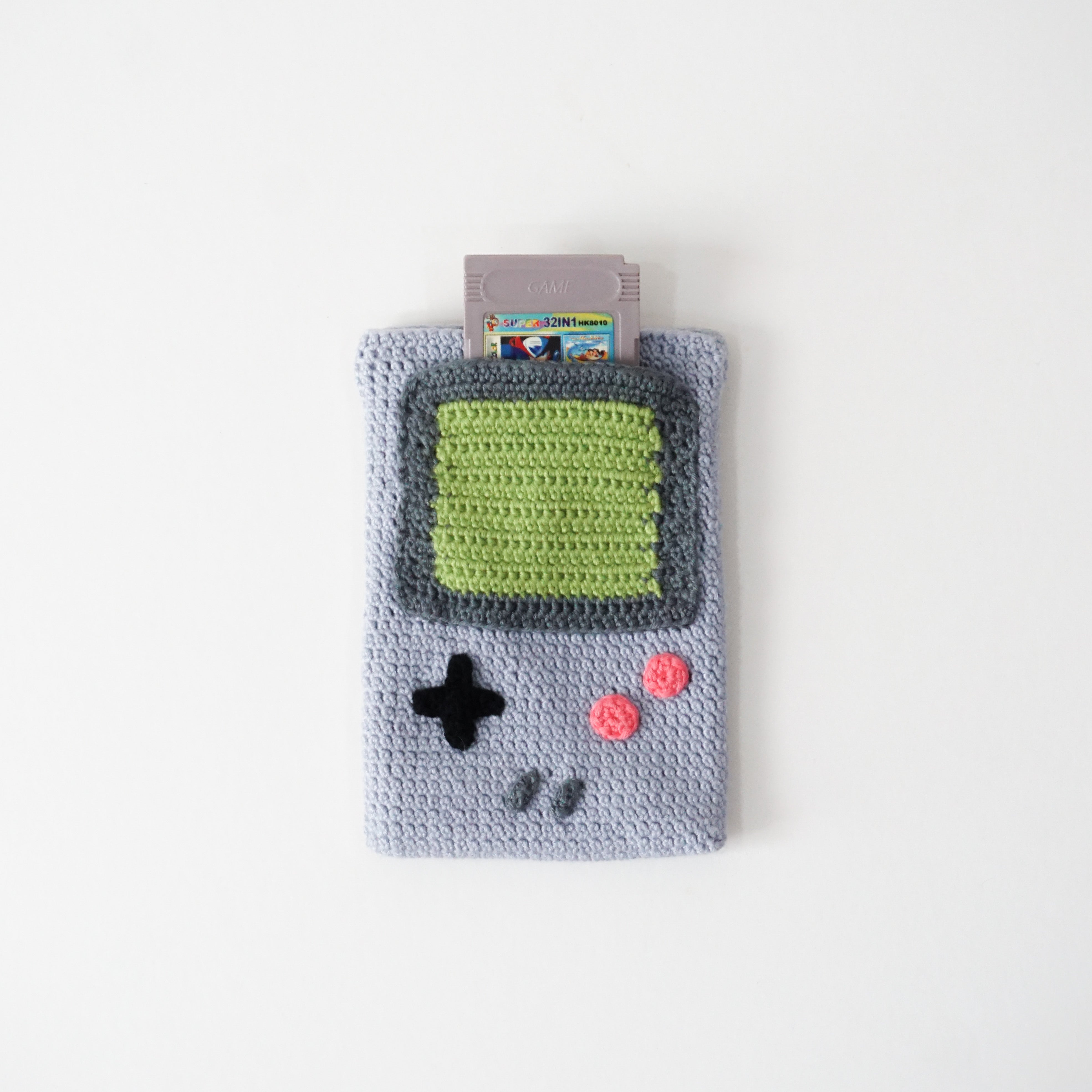 GameBoy Inspired Pouch - Grey