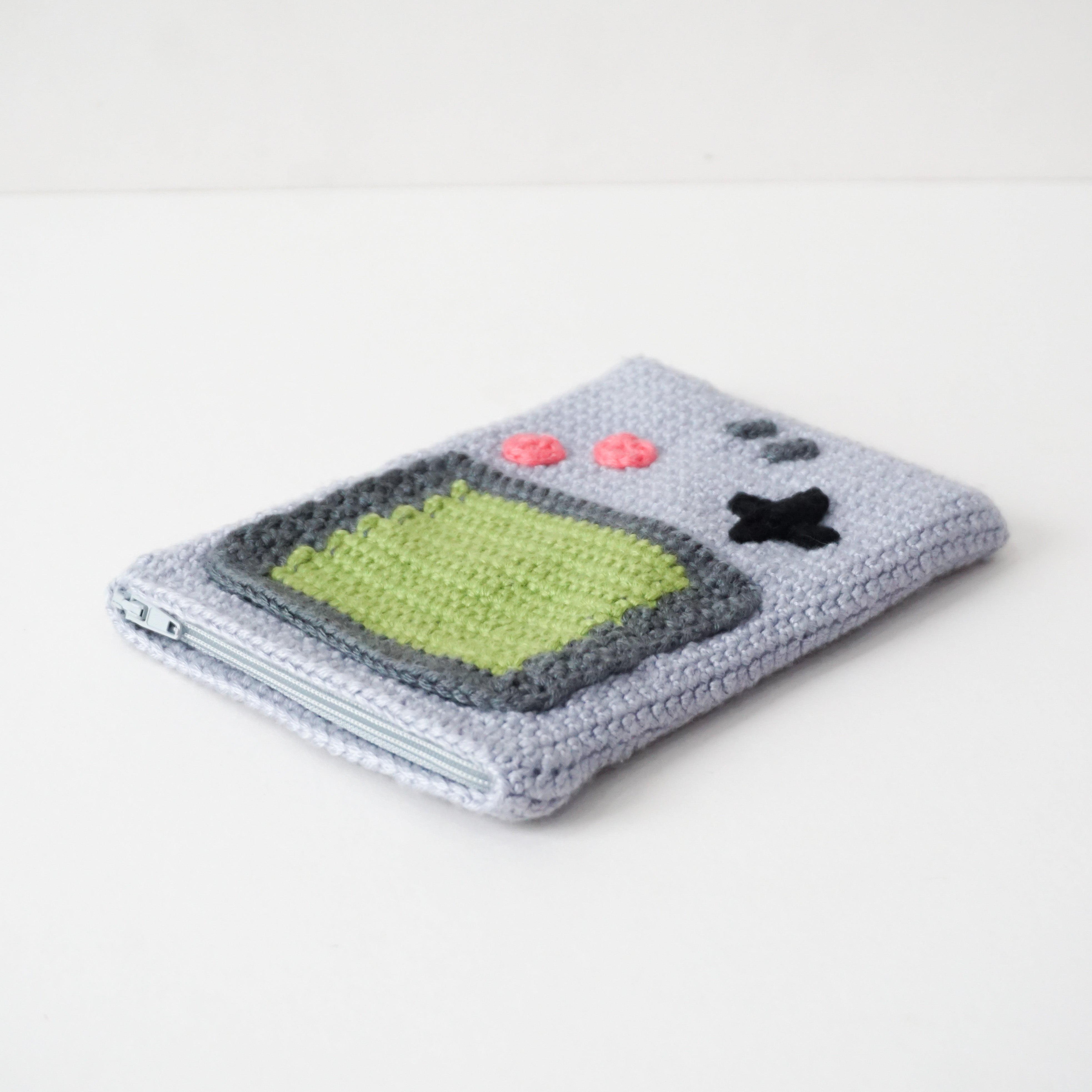 GameBoy Inspired Pouch - Grey