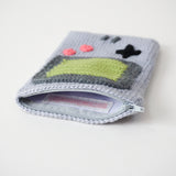 GameBoy Inspired Pouch - Grey