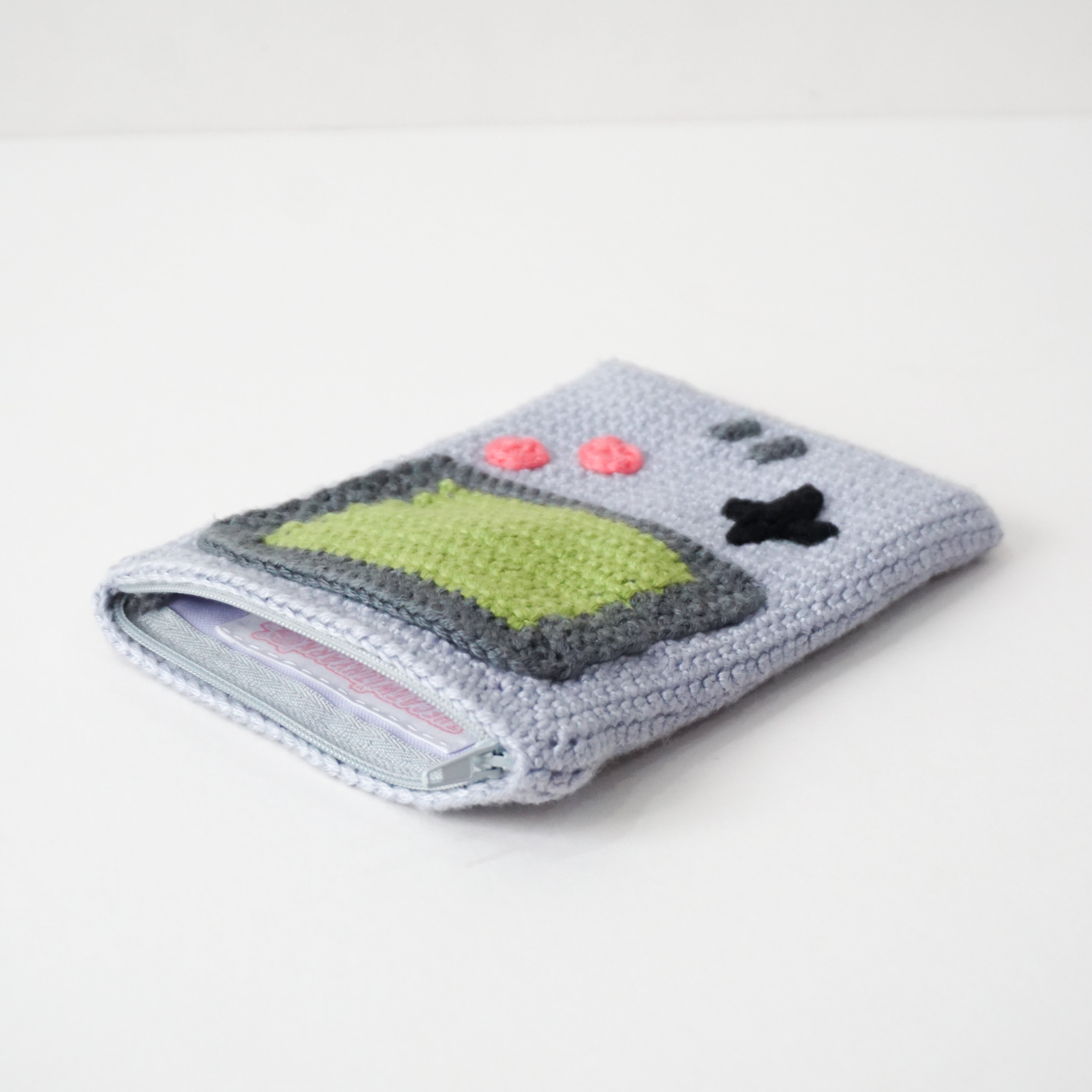 GameBoy Inspired Pouch - Grey