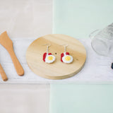 Bacon and Egg Set Earring
