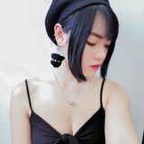 Black Cat Earring