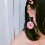 Strawberry Donut Earring
