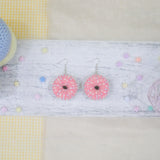 Strawberry Donut Earring