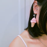 Strawberry Ice-cream Earring