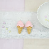 Strawberry Ice-cream Earring