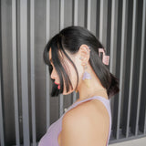 Taro Ice-cream Earring