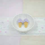 Taro Ice-cream Earring