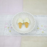 Vanilla Ice-cream Earring