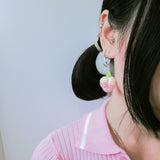 Peach Earring