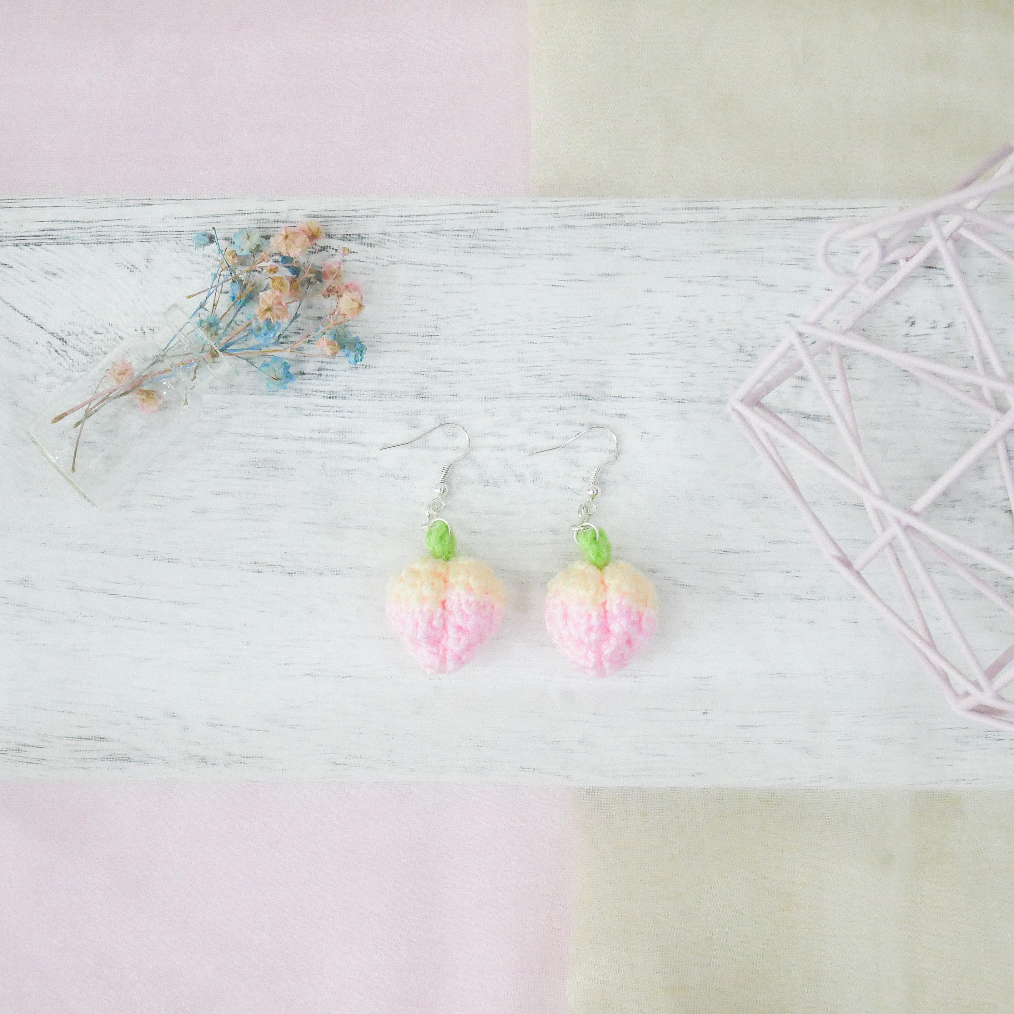Peach Earring