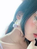 Jeweled Macaron Earring - Purple