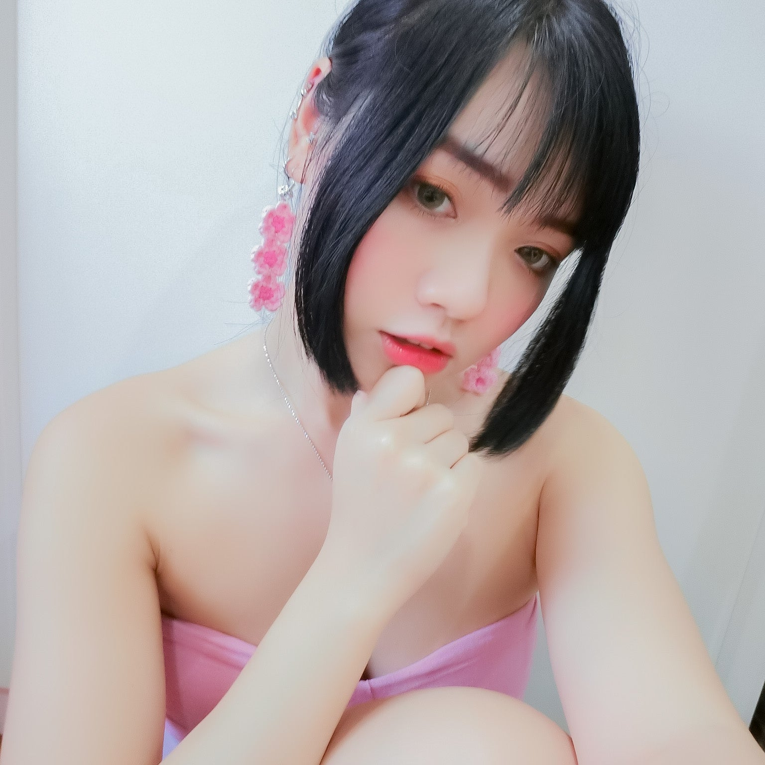 Sakura Earring - Pink