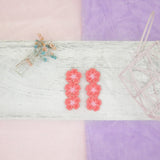 Sakura Earring - Salmon Red