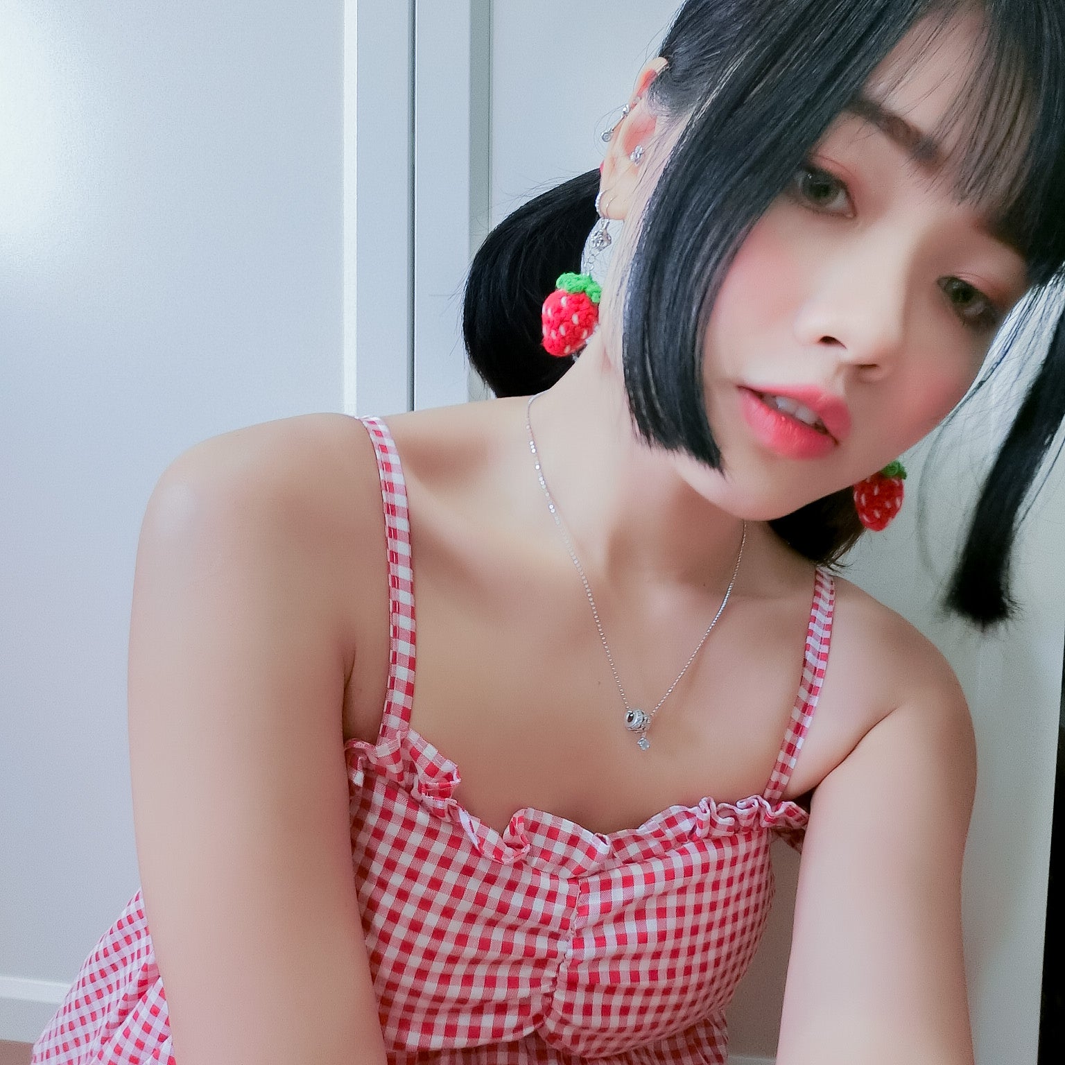 Strawberry Earring