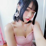 Twinkling Flake Earring - Ballet Pink