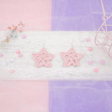Twinkling Flake Earring - Ballet Pink