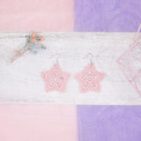 Twinkling Flake Earring - Ballet Pink