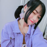 Twinkling Granny Square Earring