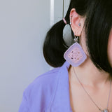 Twinkling Granny Square Earring