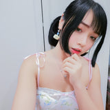 Jeweled Macaron Earring - Yellow