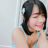 Blue Daisy Hairpin
