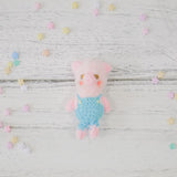 Three Little Pigs Charm - Blue