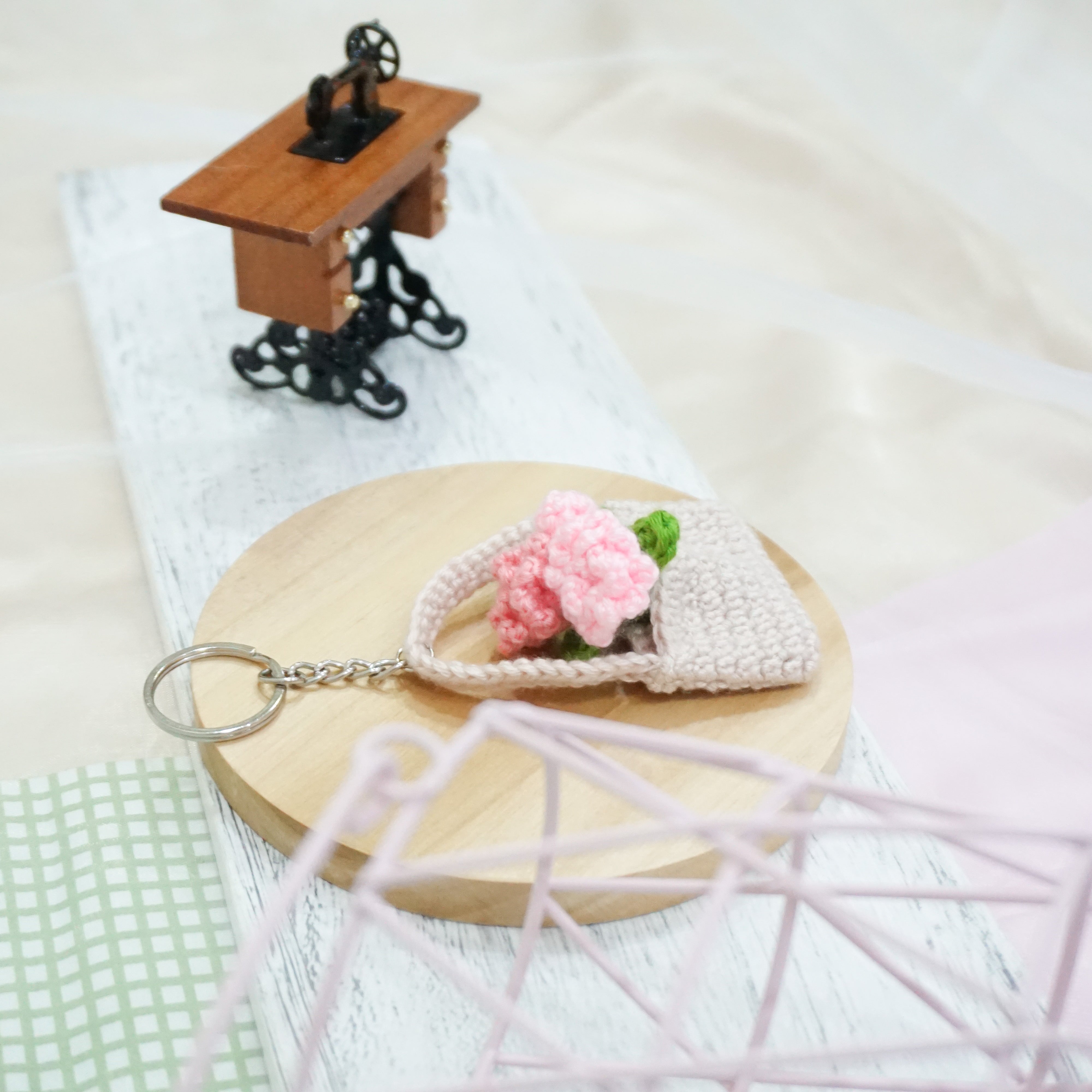 Bag of Carnations Charm