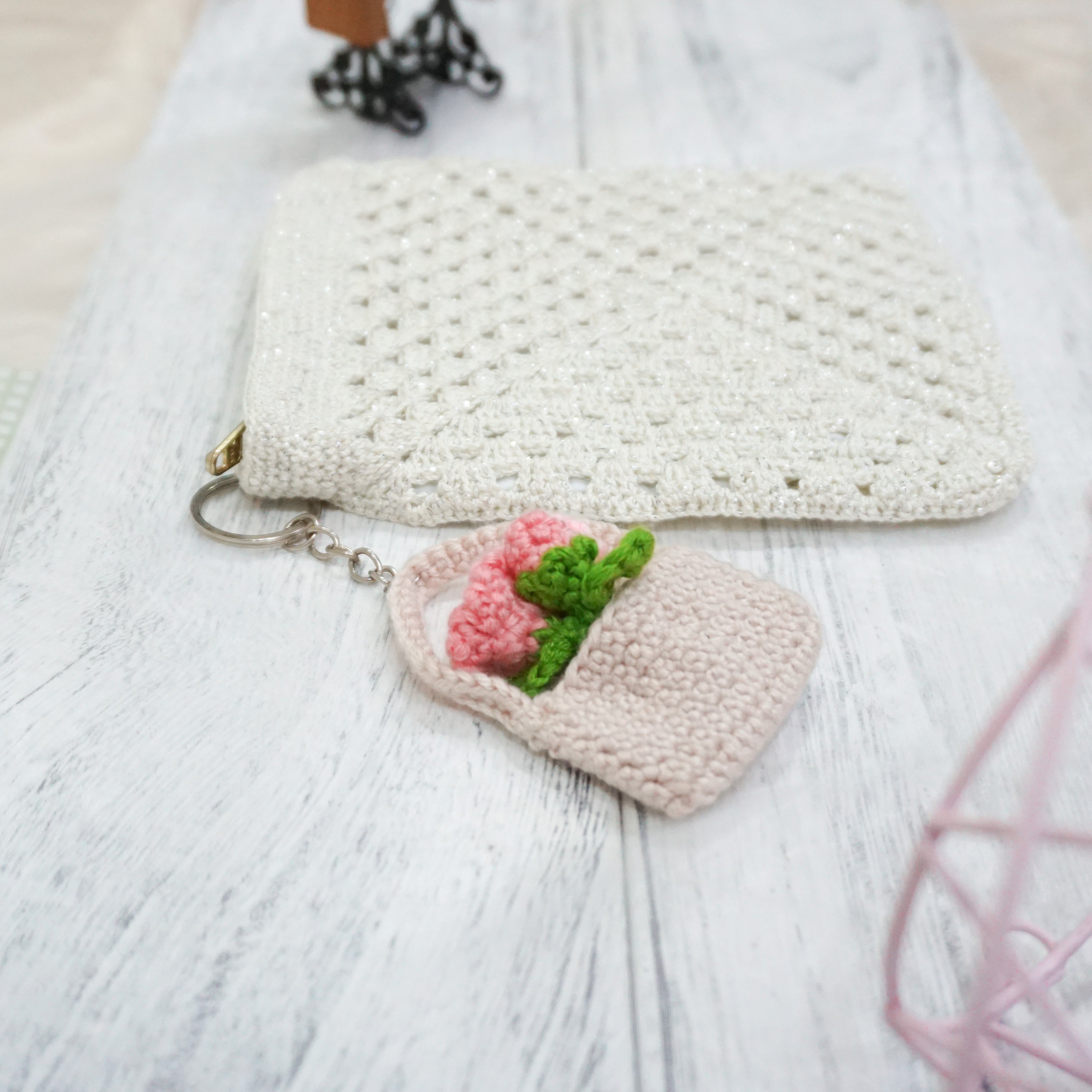 Bag of Carnations Charm