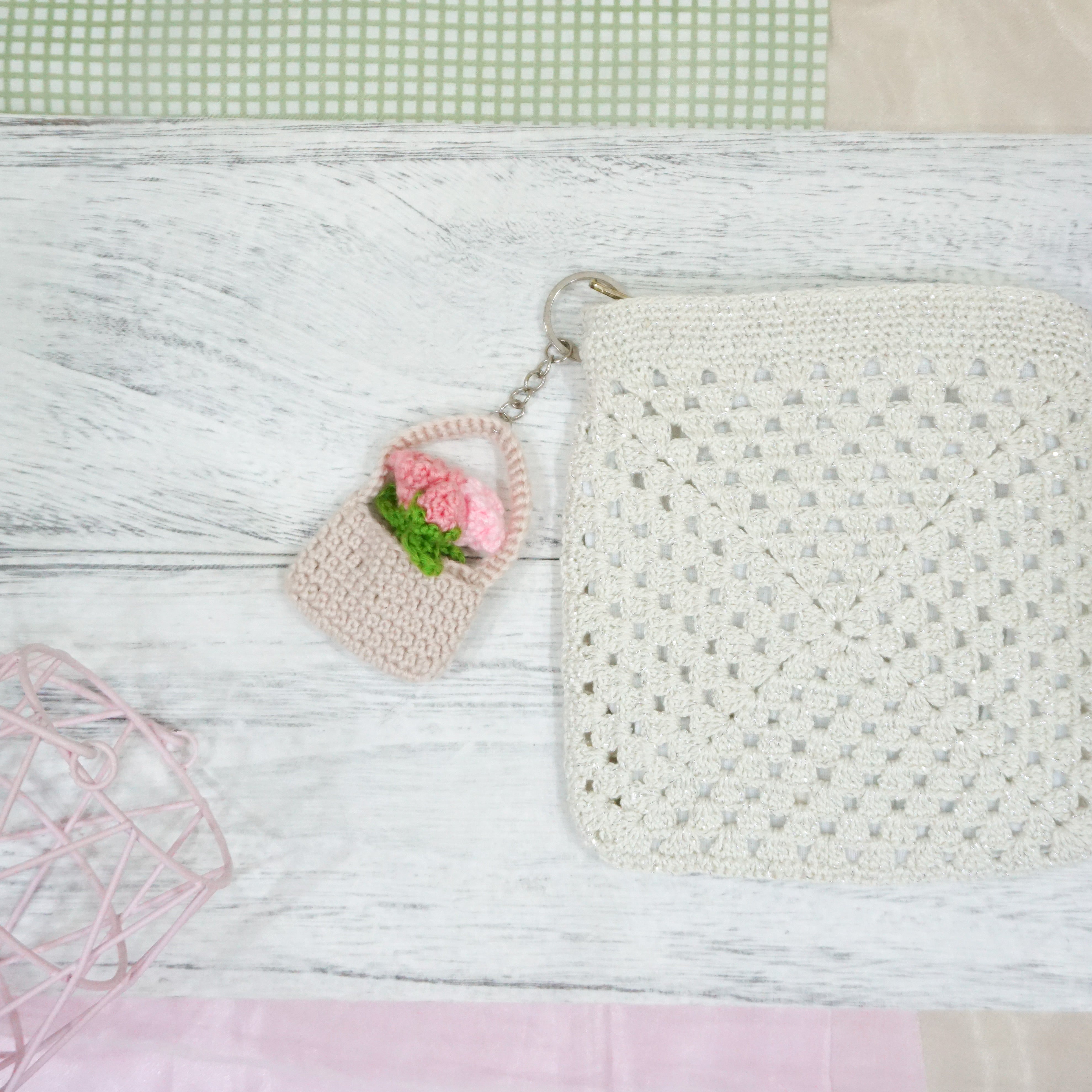 Bag of Carnations Charm