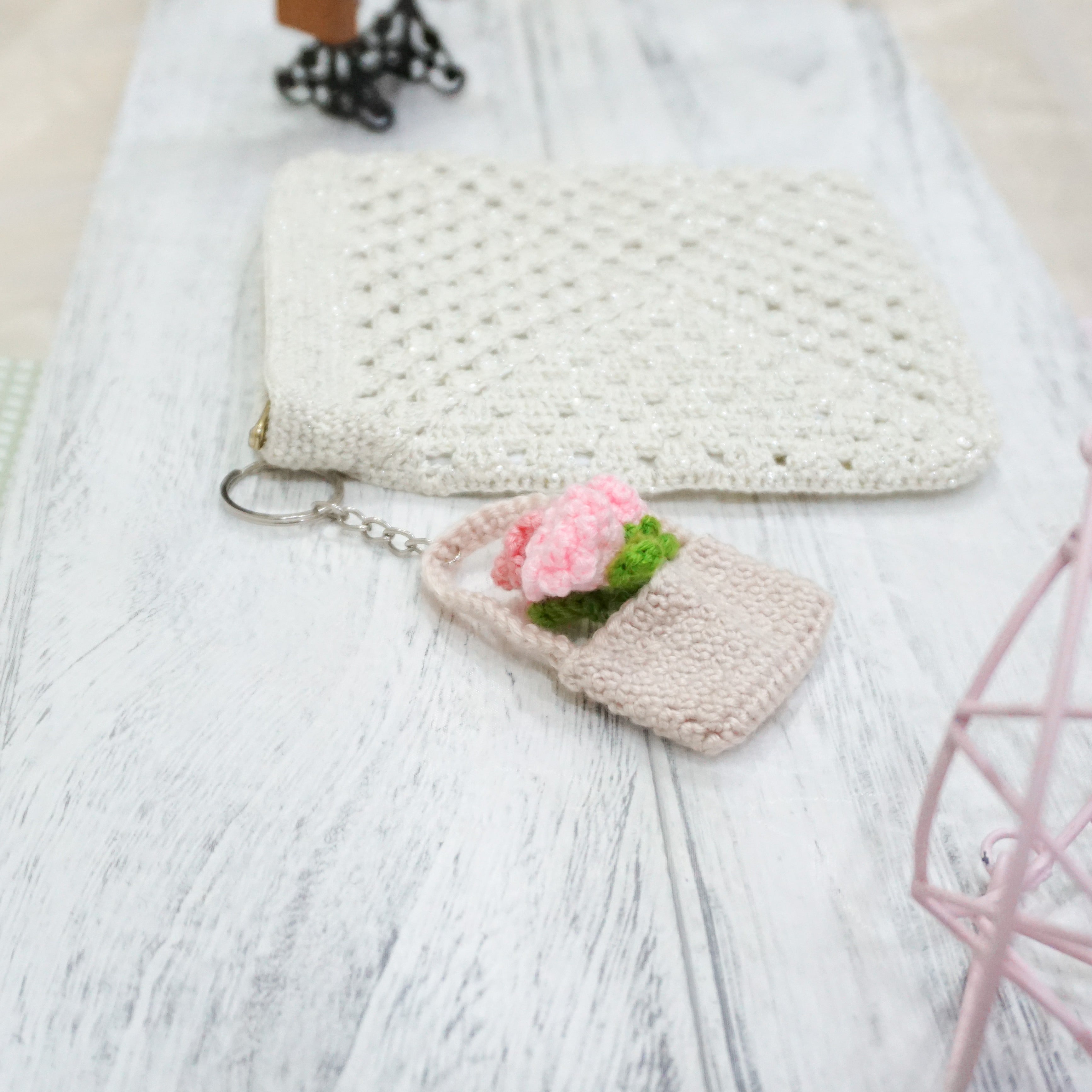 Bag of Carnations Charm