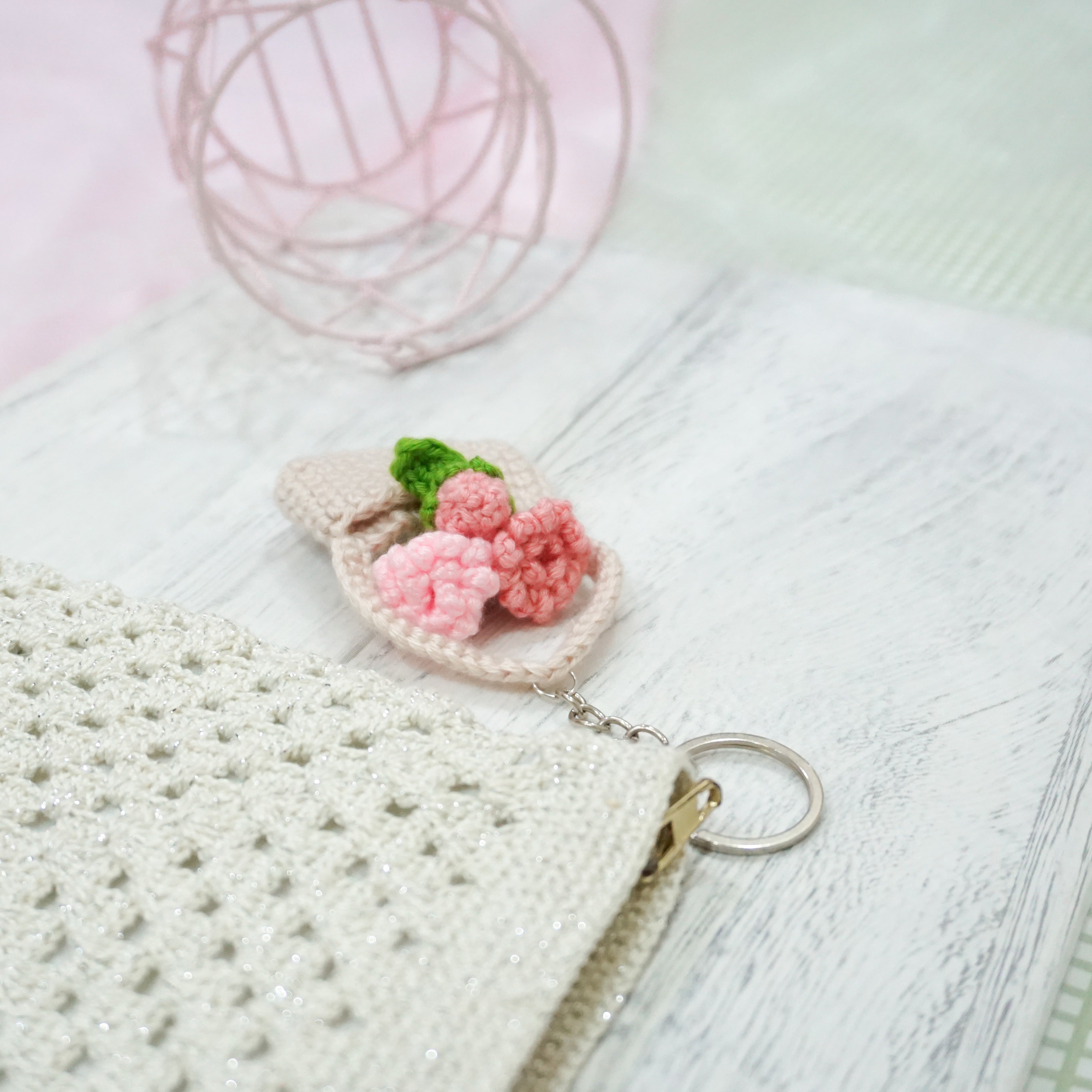 Bag of Carnations Charm