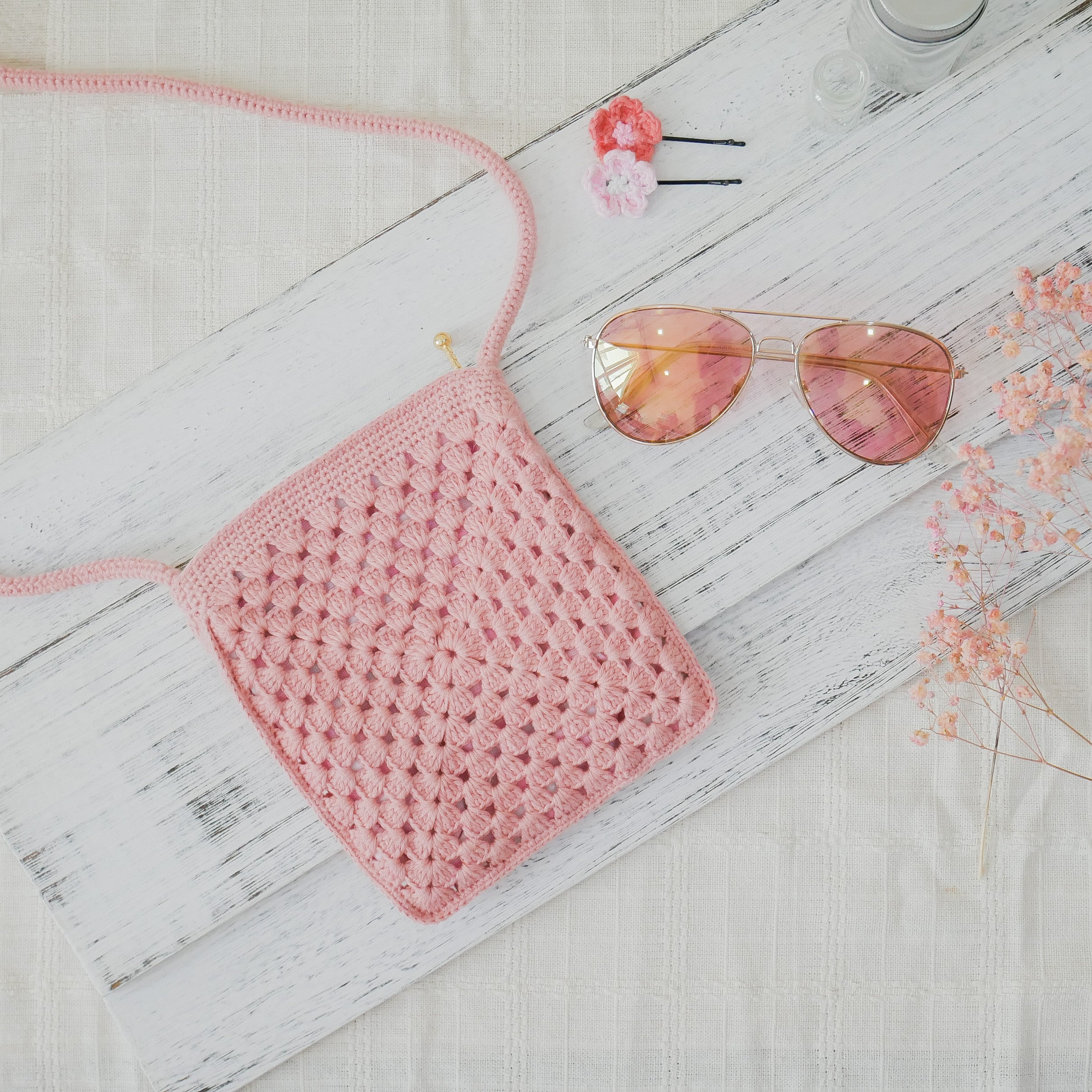 Coral Candy Bag