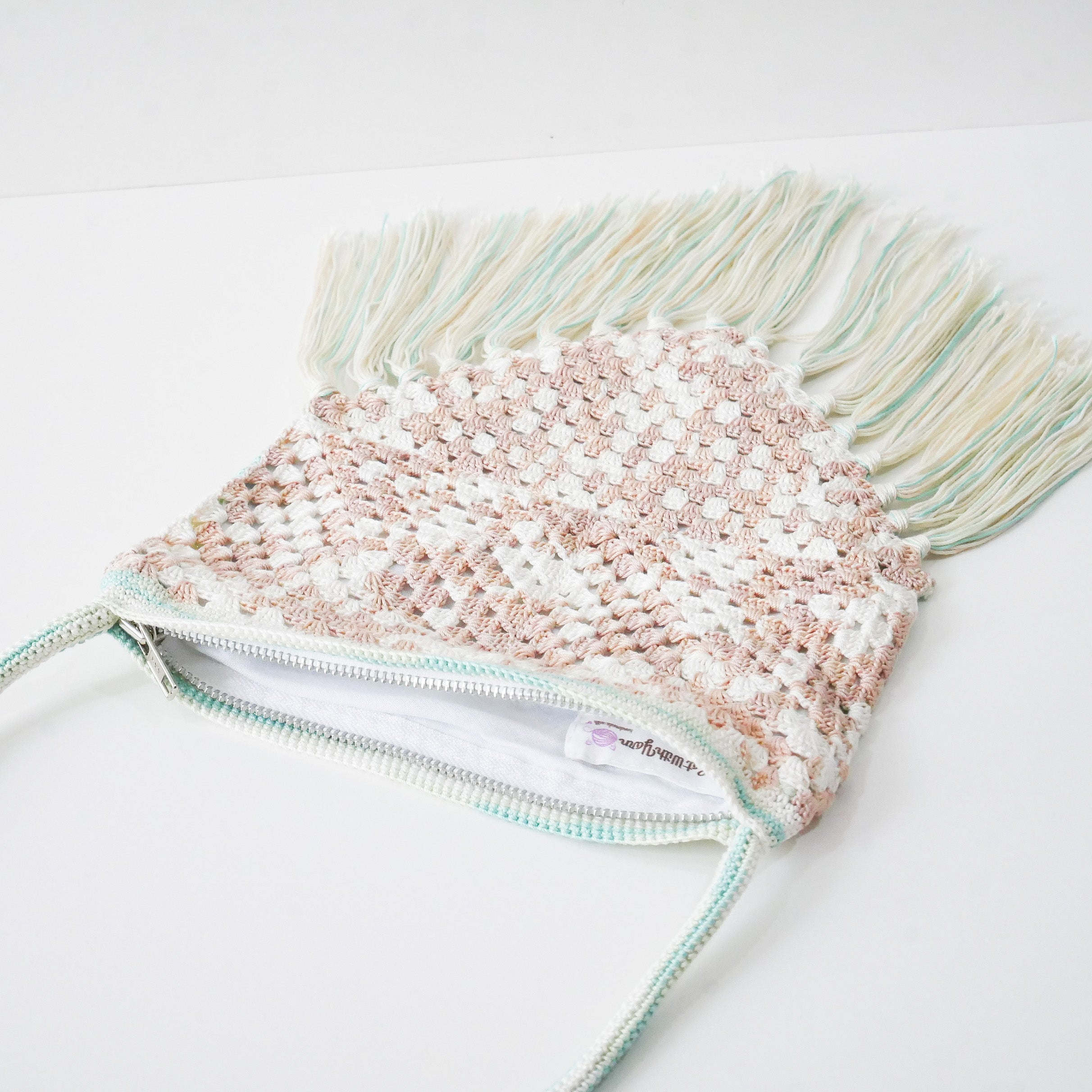 Hazel Twist Fringe Bag