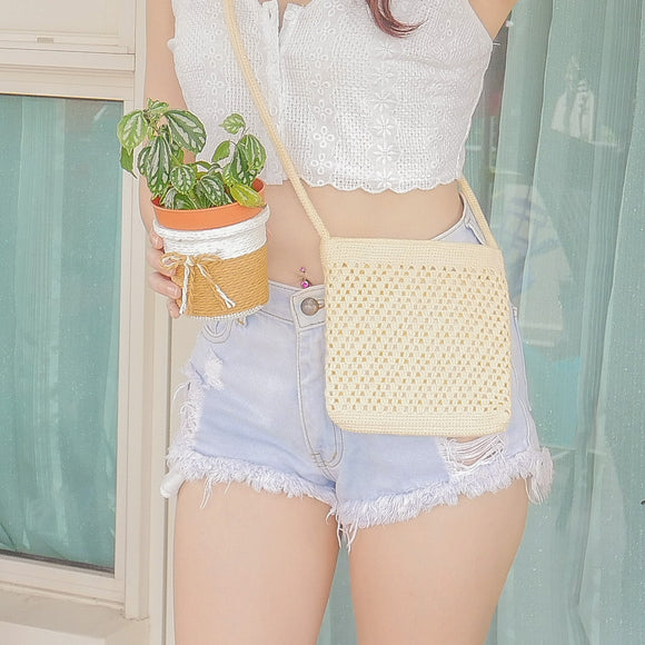 Jelly Sling Bag - Yellow