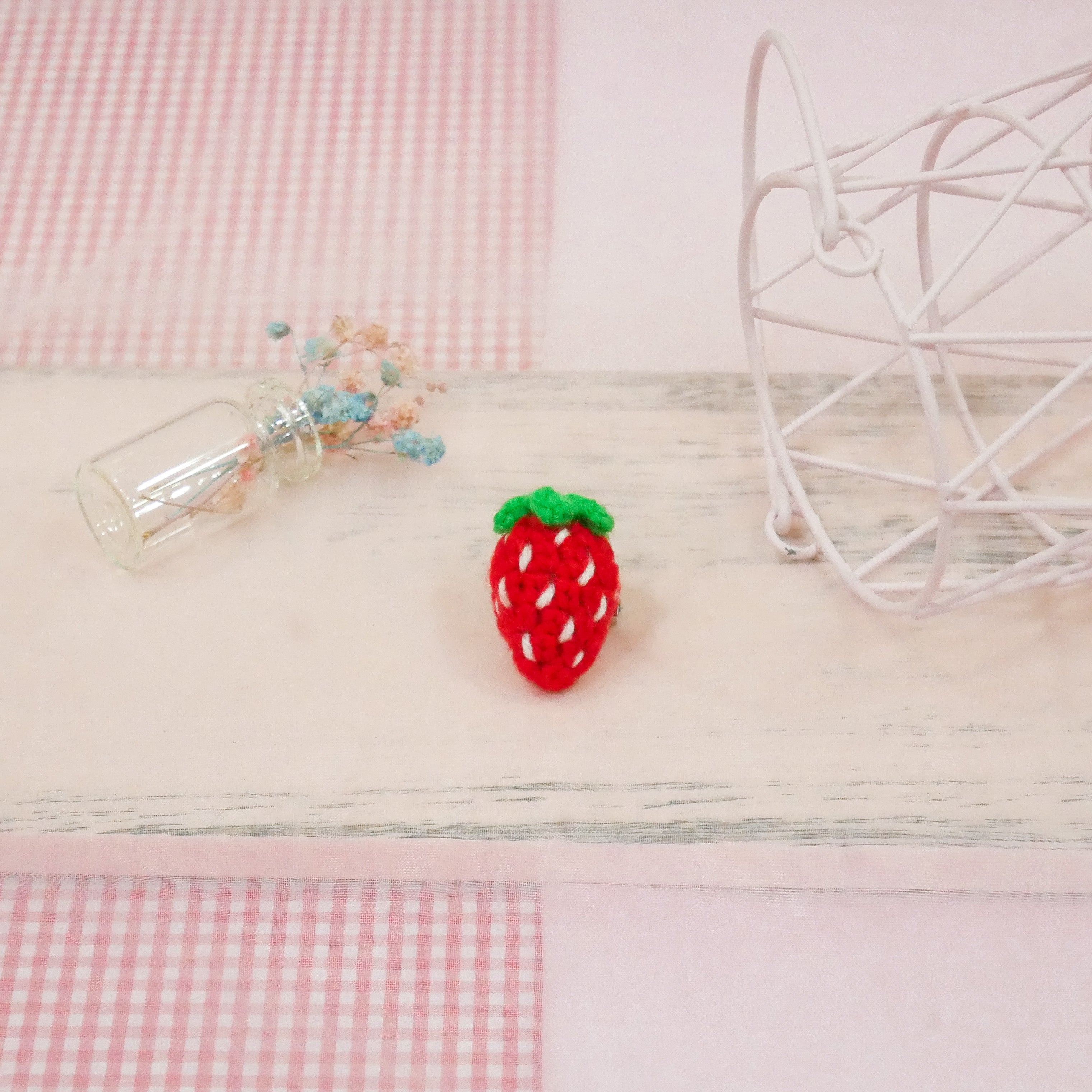 Strawberry Brooch