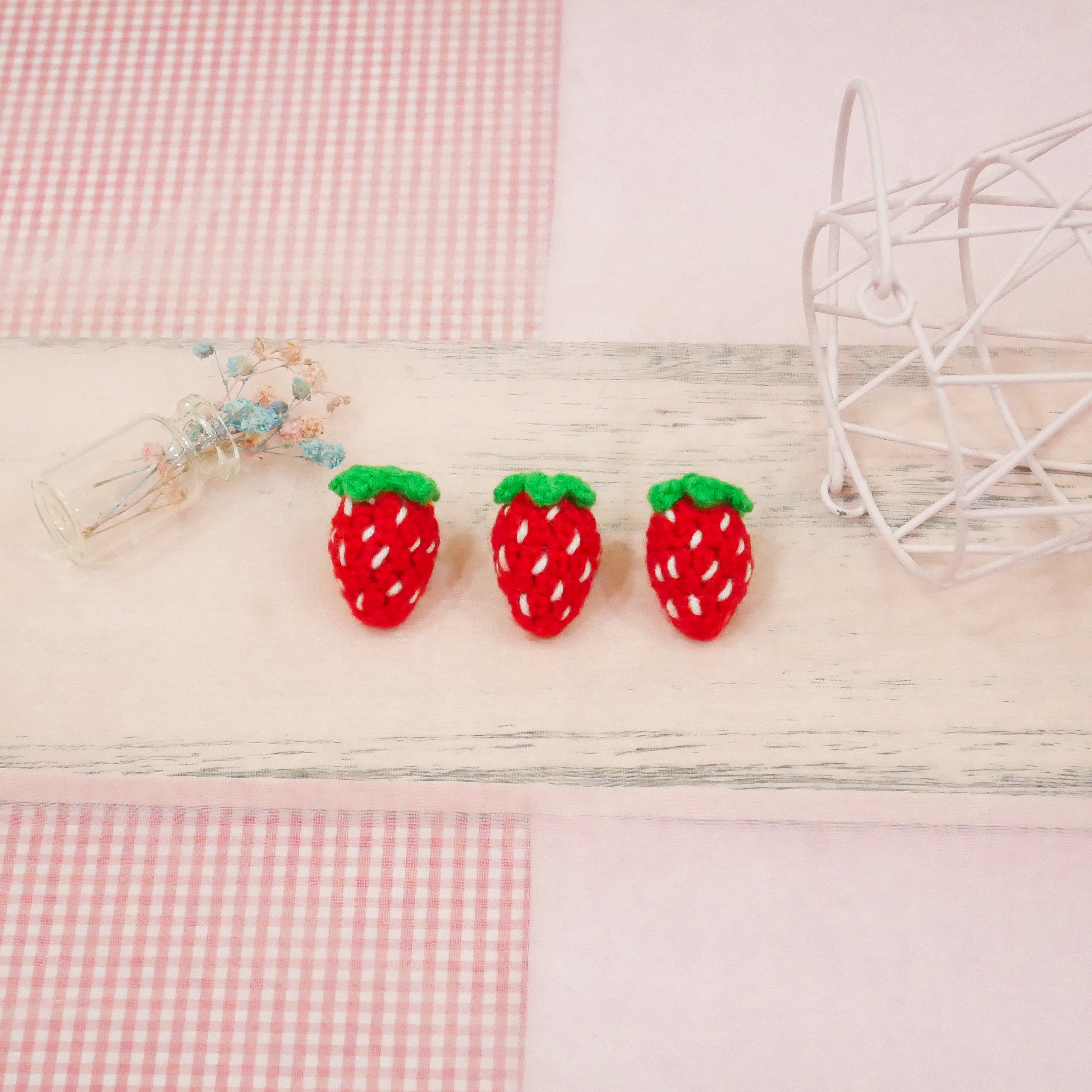 Strawberry Brooch