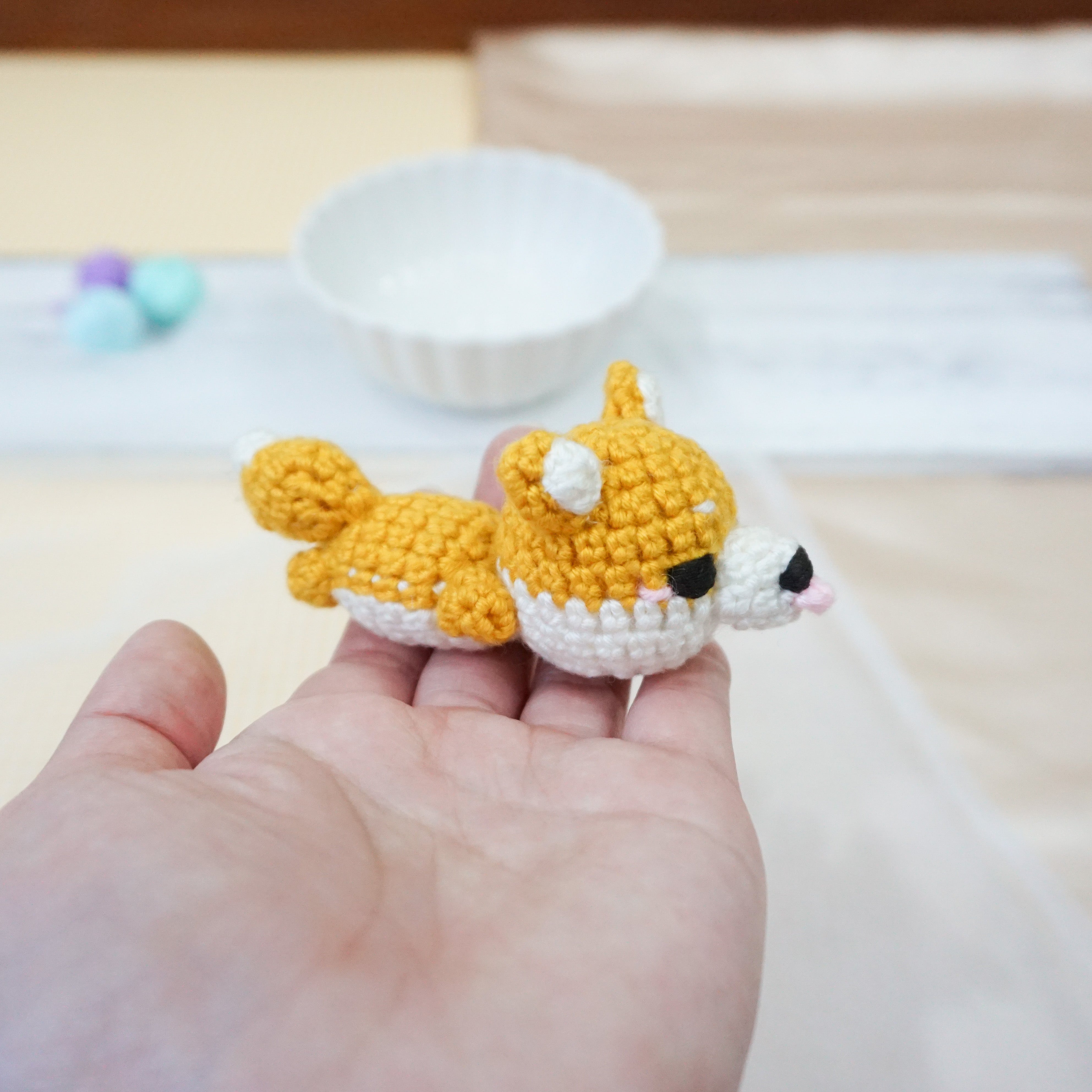 Crochet Lazy Shiba