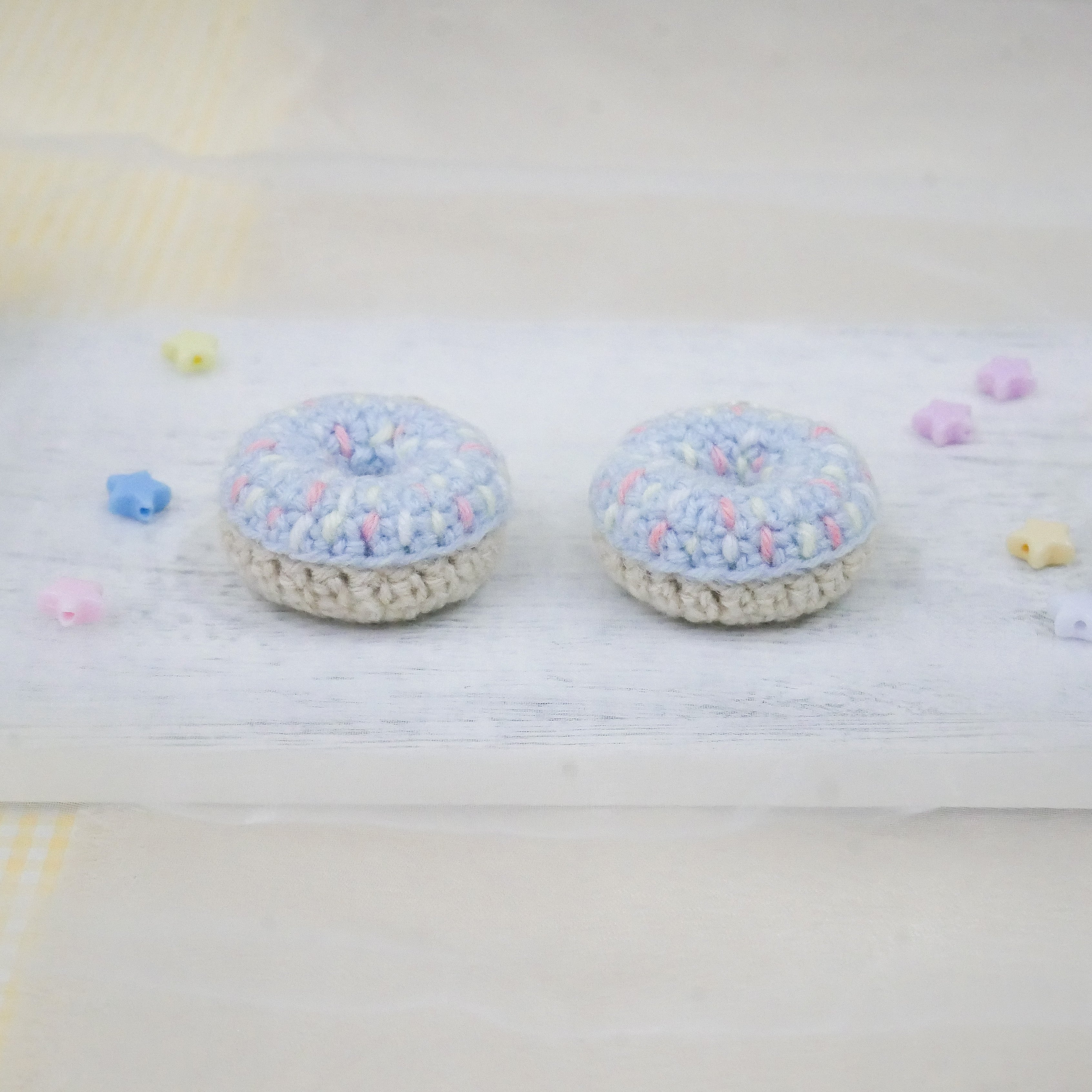 Blueberry Donut Earring