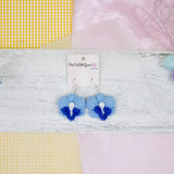 Blue Orchid Earring
