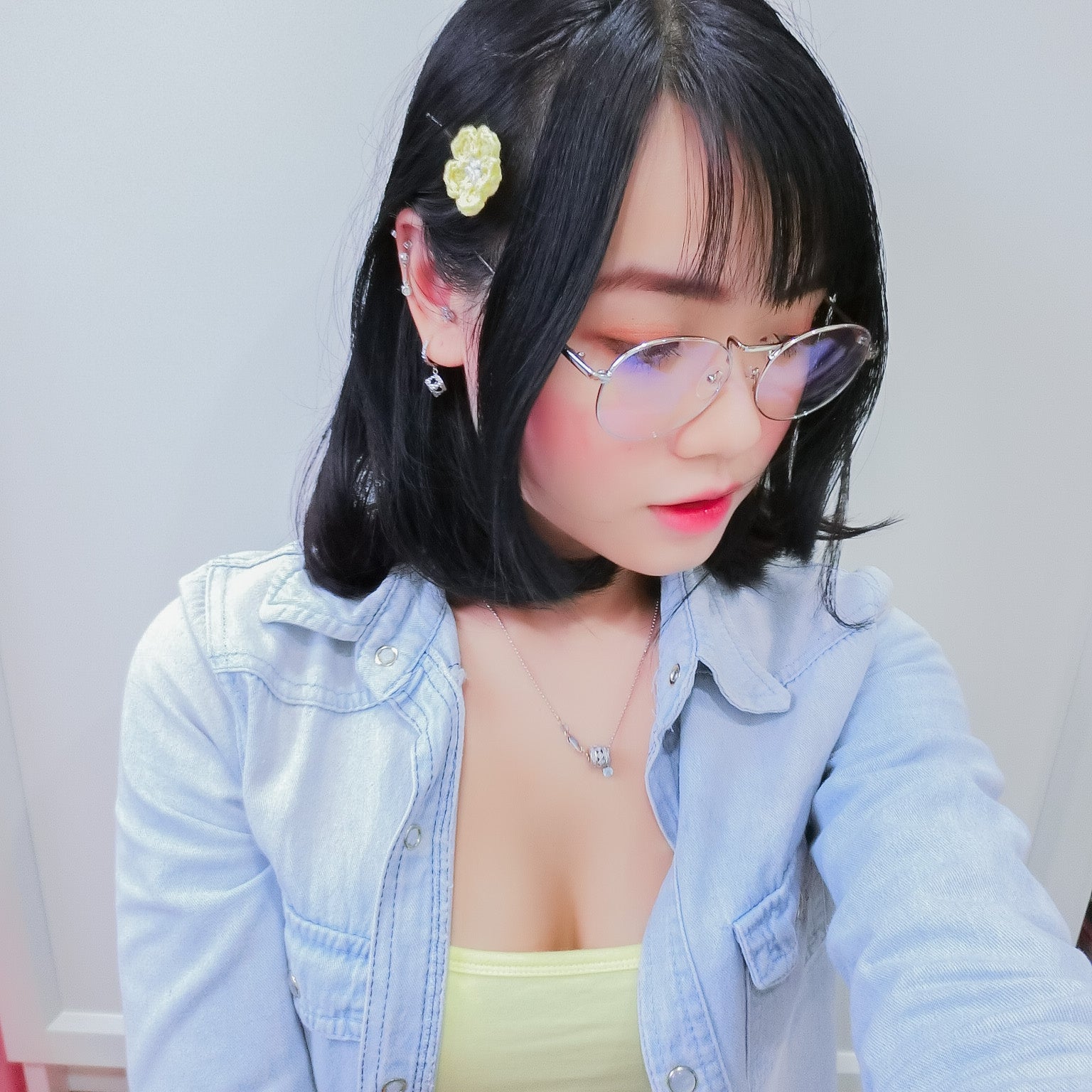 Sakura Hairpin - Yellow